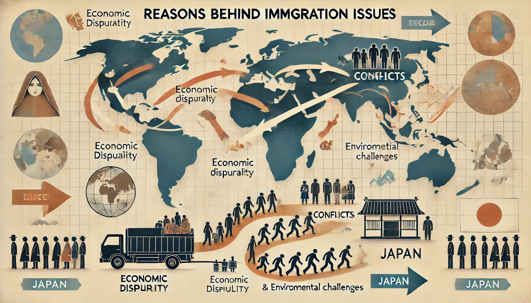 移民問題が起こる理由は？