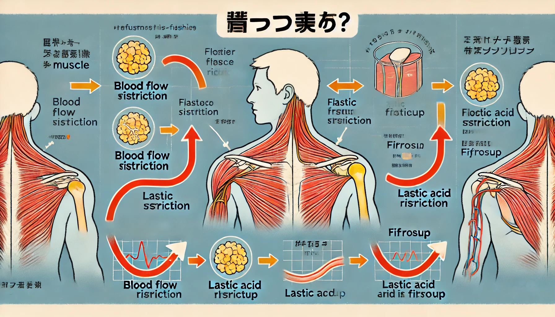 ひどくなるとなぜ硬くなるのか？